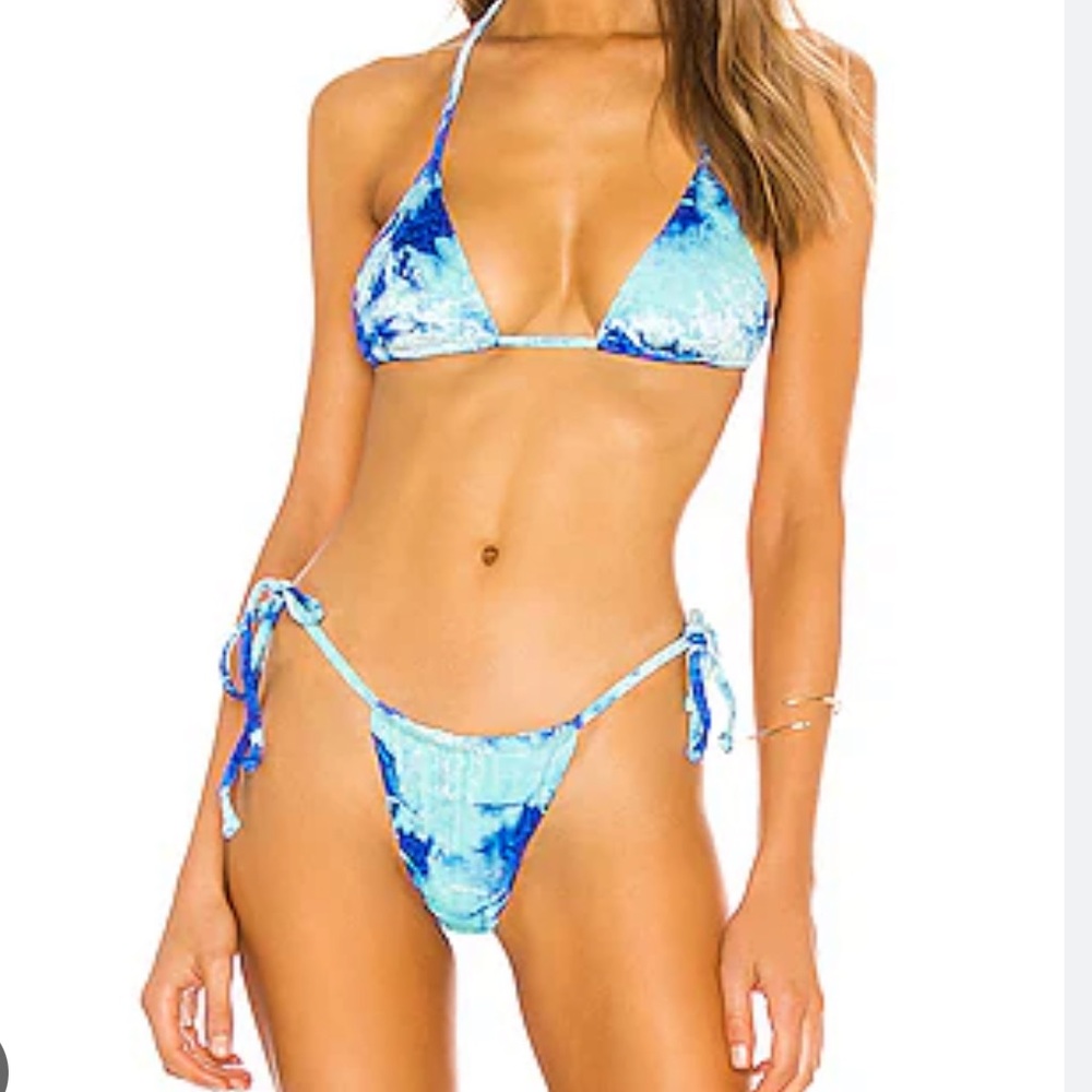 Frankie’s Bikinis Rare Velvet Bikini